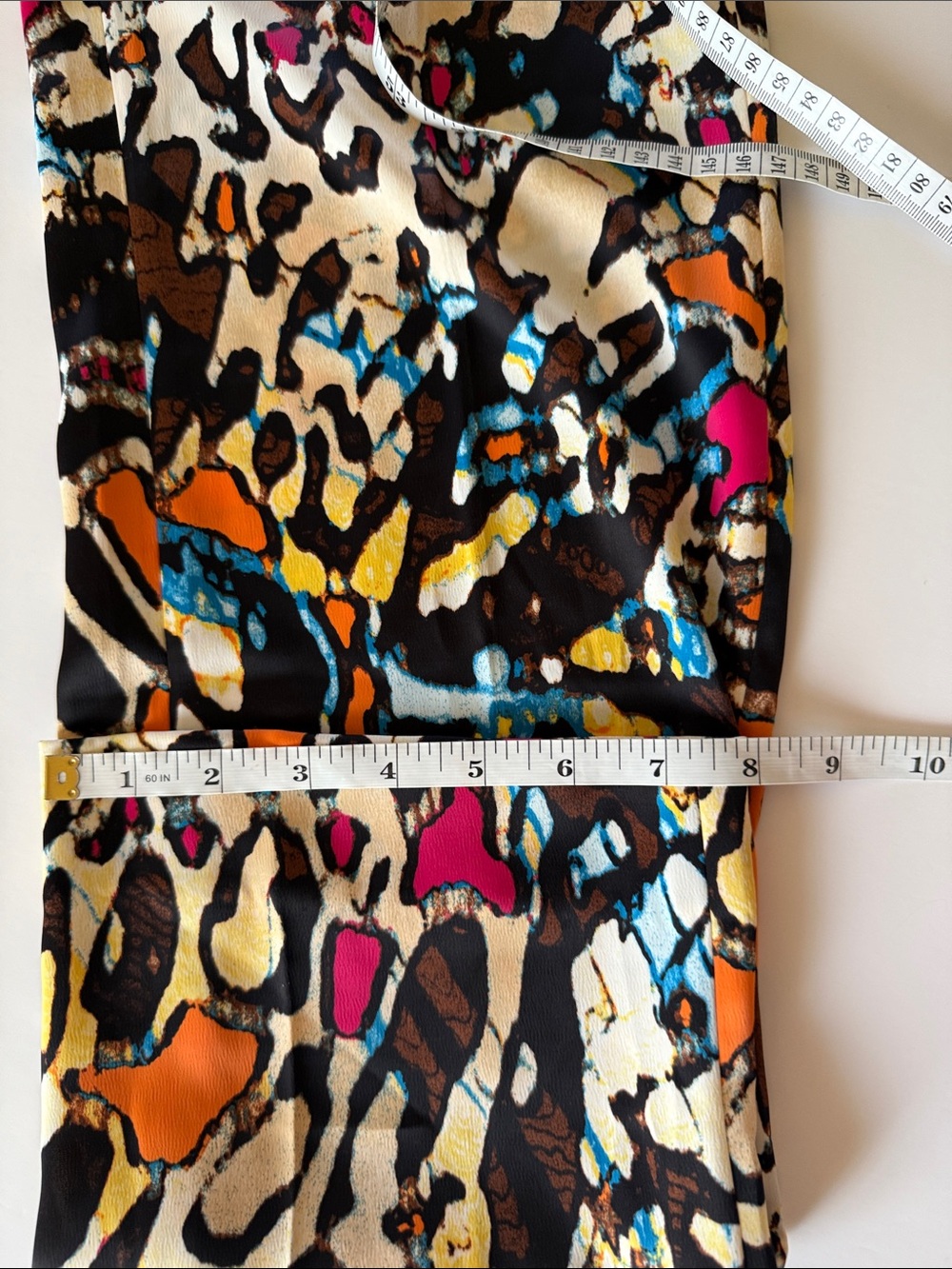 NWT Chico’s Silky Bright Animal Print Wide Leg Pull-On Pants Size 00 (US XS(2) - Picture 11 of 12